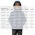 thumbnail image 3 of Boys Solid Color Long Sleeve Hooded Jacket Waterproof Zip-Up Coat with Pockets for Outdoor, 3 of 9