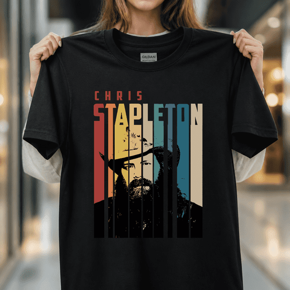 Chris Stapleton Retro Vintage 2026 Country Music Artist Concert Unisex T-Shirt NS3677, S - 5XL