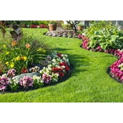 Master Mark Original 20 ft. Coiled Plastic Landscape Edging, Garden Edging Border for Flower Beds, 23921