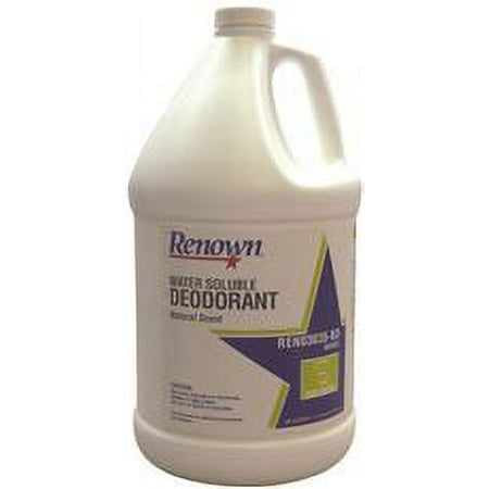Renown Water Soluble Deodorant, Gallon, Natural
