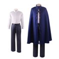 thumbnail image 5 of Disfraz de Cosplay de Anime Wirt Over The Garden Wall, disfraz de Cosplay de Wirt, capa, camisa, pantalones, atuendo de Halloween para niños adultos, 5 of 5