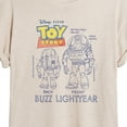 thumbnail image 3 of Toy Story 4 - Buzz Sketches - Women's Oversized T-Shirt, 3 of 5