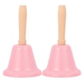 thumbnail image 1 of MLINS 2pcs Christmas Party Handbell Restaurant Service Bell Simple Countertop Dishes Bell Desk Service Tool, 1 of 7