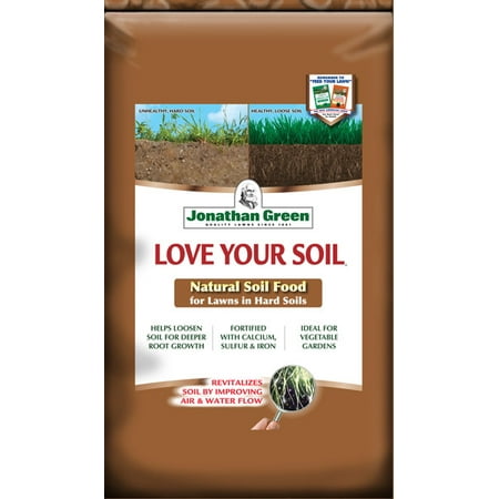 Jonathan Green Love Your Soil Organic 0-0-0 Lawn and Garden Food For All Grass Types 18 lb. 5000 - Case Of: (Best Fertilizer For Your Lawn)