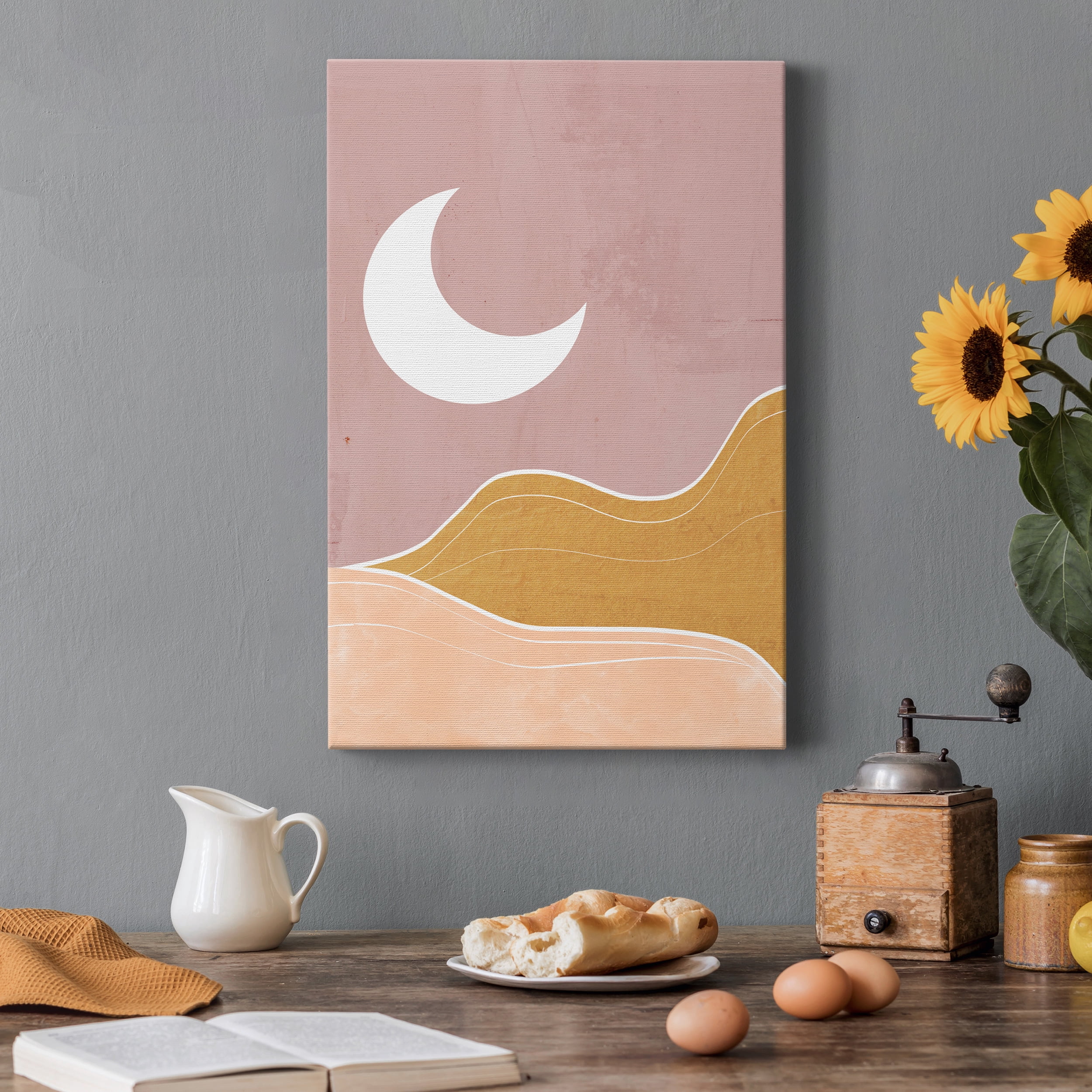 Sedona Moon Premium Gallery Wrapped Canvas - Ready to Hang - 32 x 48