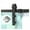 150cm(4.9ft) kit, variant on Black Carbon Steel Sliding Barn Door Hardware Set For Glass Door Modern Interior Glass Sliding Door Track Kit ,Easy to Install