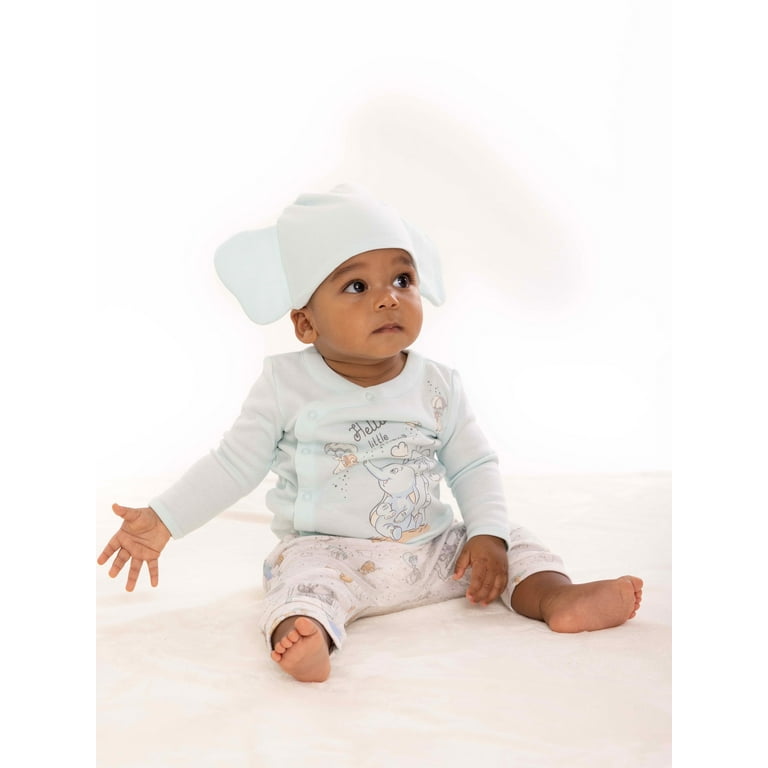 Disney Baby Gender Neutral Take Me Home Baby Layette and Gift Set by Dumbo, 3 Piece Set Disney Baby Gender Neutral Take Me Home Baby Layette and Gift Set by Dumbo, 3 Piece Set