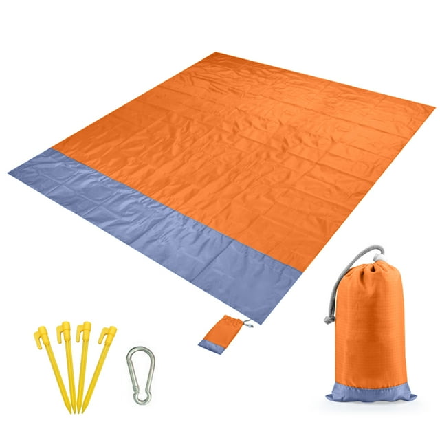Alfombra de picnic Manta de playa impermeable, colchoneta de Picnic portátil para exteriores, colchón de suelo para acampar