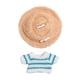 thumbnail image 4 of Suéter y sombrero perfke para muñecas de 15 a 17 cm 2 unidades, 4 of 9