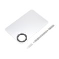 thumbnail image 1 of 1 Set Portable Square Small Nail Art Palette Silver Tone, 1 of 6