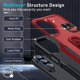 thumbnail image 2 of Funda para Samsung Galaxy A17 Janmitta Roja Antigolpes, 2 of 8