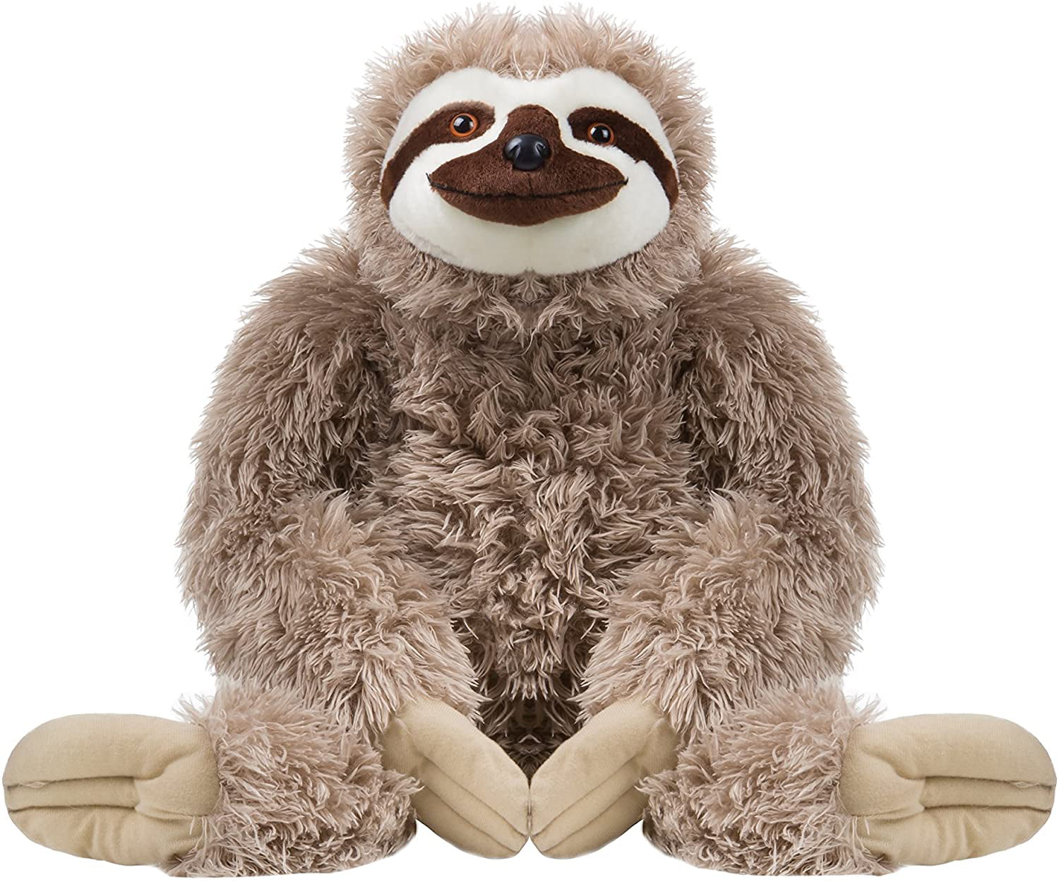 Make Your Own Stuffed Animal Cuddly Soft Cuddly Lacey the Sloth Kit 16" No Sew 