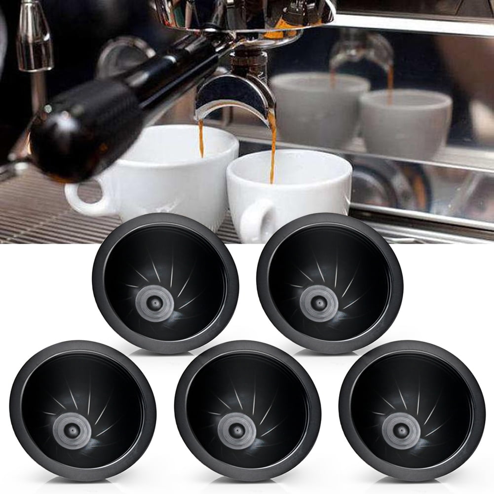 BetterZ 5Pcs/Set Disposable Refillable Coffee Filter Cup Capsule for