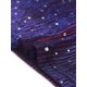 thumbnail image 5 of Blusa de mujer de talla grande Agnes Orinda con brillo de strass, manga larga transparente, escote en V, 2X, azul púrpura, 5 of 6