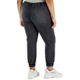 thumbnail image 2 of Tinseltown Womens Plus Junior High Rise Jogger Jeans, 2 of 2
