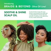 Estyle Eco Styler Braids & Beyond Soothe Shine Scalp Oil 4 oz, All Hair Types