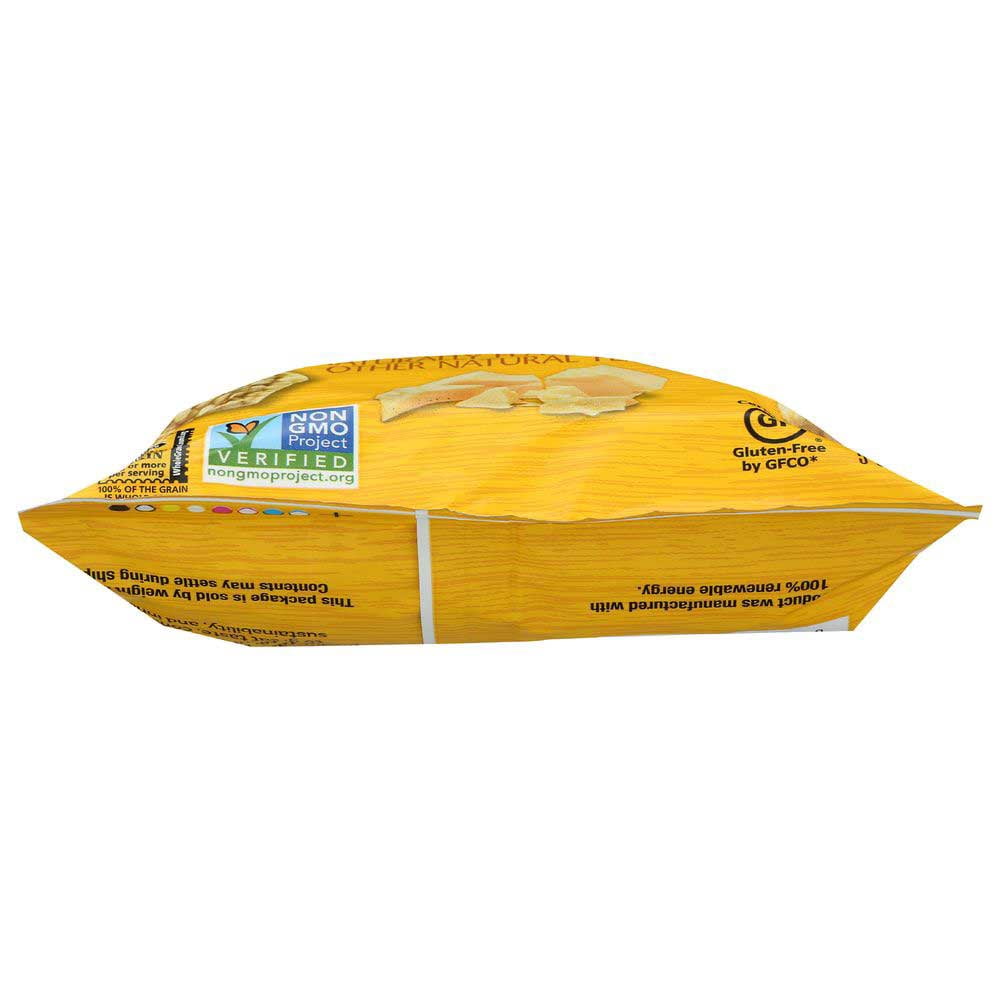 Lundberg Organic Mini White Cheddar Rice Cake, 5 Ounce -- 6 per case.
