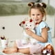 thumbnail image 5 of Bonita almohada de peluche de cordero con sombrero de ramo de rosas | Peluche suave para niños y niñas | Decoración infantil abrazable y regalo de cumpleaños, 5 of 7