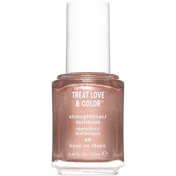 essie treat love & color metallics nail polish & strengthener, keen on