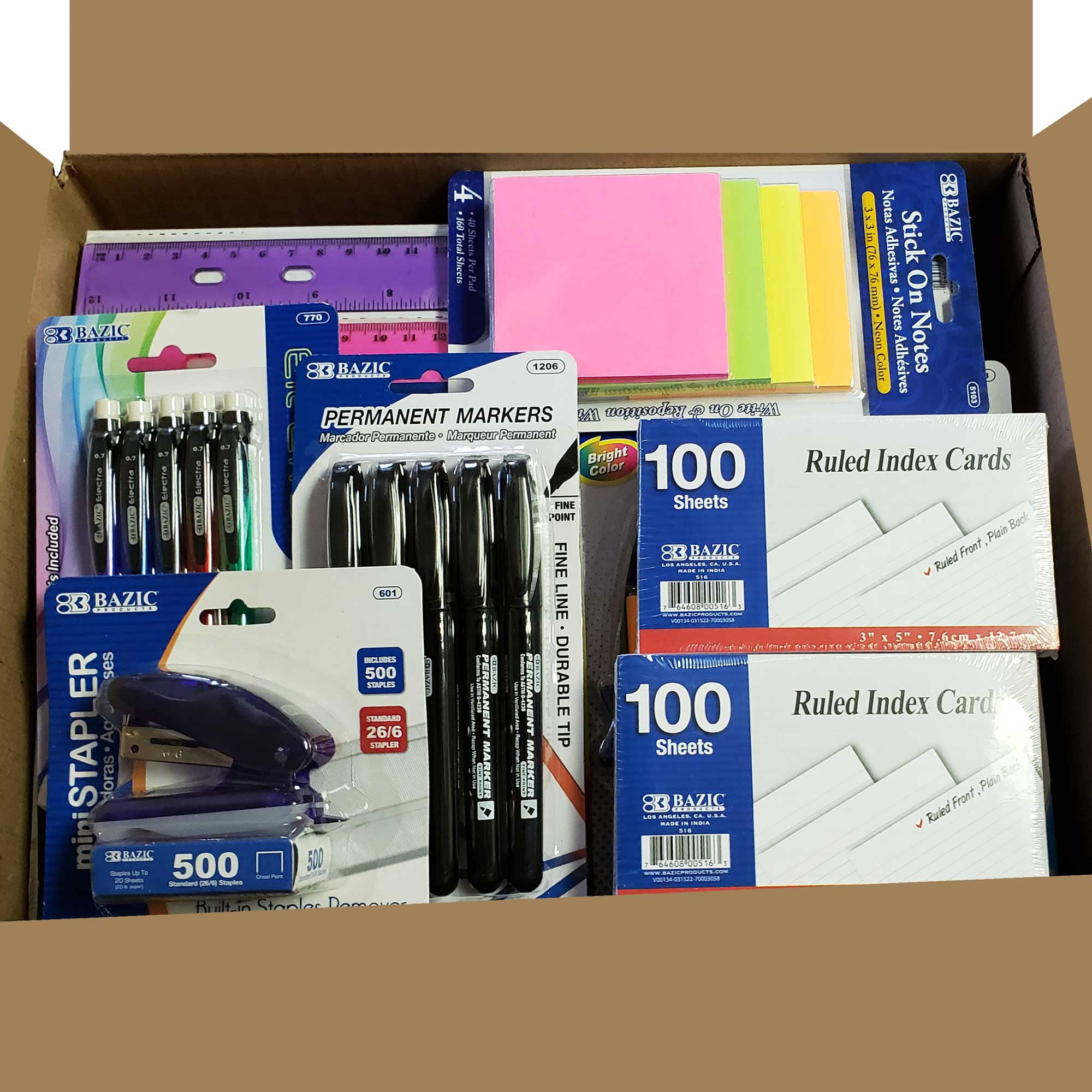 Ultimate High School and College Back to School Essentials Kit - 78 Pieces