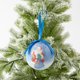 thumbnail image 3 of 8cm 1pc Christmas Ball Decoration Xmas Tree Ornaments Pendant Elk Santa Snowman Pattern Hanging Balls Home New Year Gift Navidad, 3 of 5
