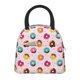 thumbnail image 1 of Disketp Colorful Donuts Bolsa Térmica para Almuerzo, Lonchera con Abertura Amplia y Gran Capacidad, Organizador Reutilizable para Mujeres, Hombres y Adultos, 1 of 6