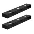 thumbnail image 1 of Wine Glass Holder, Wine Glass Rack 2 Pack, No Drilling Wine Glass Holder Under Cabinet, Hanging Stem, 1 of 5
