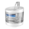 thumbnail image 1 of Fuente de agua para gatos con grifo, dispensador de agua para perros, bebedero con filtro transparente, Sensor para mascotas F, 1 of 5