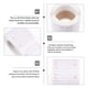 thumbnail image 5 of 1 rollo de etiquetas adhesivas permanentes giratorias grabables para alimentos, 5 of 5