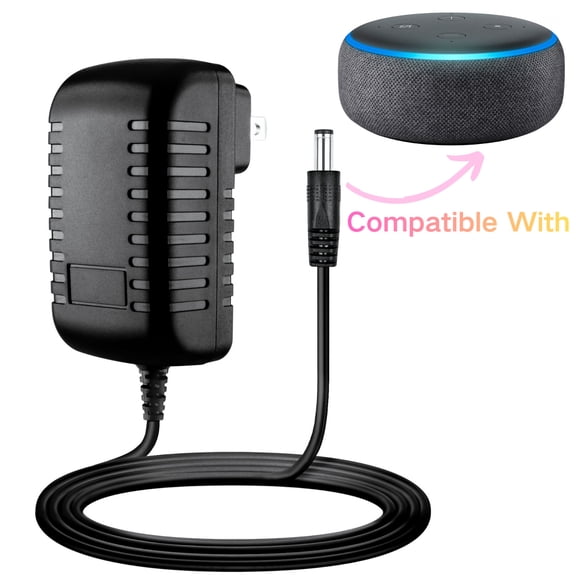 Adapter Charger Compatible with Echo Dot 3rd Gen 4th Gen Alexa Echo Spot