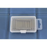 TEMO 25 pc T25H Tamper Proof Security Torx 6 point 2 Inch (50 mm) Screwdriver Insert Bits