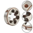 thumbnail image 3 of Whatever You Like 1 Pcs HSS Pipe Threads Round Die -BSP 1/8 1/4 3/8 1/2 3/4in HSS High Speed Steel Pipes Thread -BSP Round Die Hand-Tools Tap Die (Hand Tools), 3 of 12