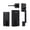 Matte Black, variant on Philips Smart Wi-Fi Door Lock with Push Button Lighted Keypad Pin Code, Fingerprint Scanner, Traditional KEY and APP Access with Handle