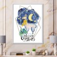 thumbnail image 1 of Designart Cute Christmas Llama Children's Art Floating Frame Wall Art, 1 of 4