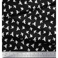 thumbnail image 2 of Soimoi Cotton Duck Fabric Artistic Bird Printed Fabric 1 Yard 42 Inch Wide, 2 of 3