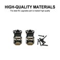 thumbnail image 4 of maskred 2x Wear-resistant Axle Cover For Axial 1/24 SCX24 RC Car Accessories RC Car Part, 4 of 6