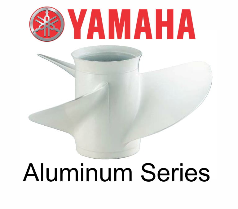 Yamaha Prop 15.25 x 15 RH Black Aluminum Propeller 6G5-45941-00-00 15-1/4 x 15