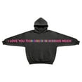 thumbnail image 6 of I Love You This Much Couples Hoodies for Men Womens Pullover Hoodie Long Sleeve Creative Casual Oversized Valentine'S Day Hoodies XXL, 6 of 6