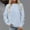 Gray, variant on Yuwull Womens 2023 Simple Crewneck Long Sleeve Casual Solid Color Lightweight Pullover Sweatshirts Tops Shirts Green Sweatshirt