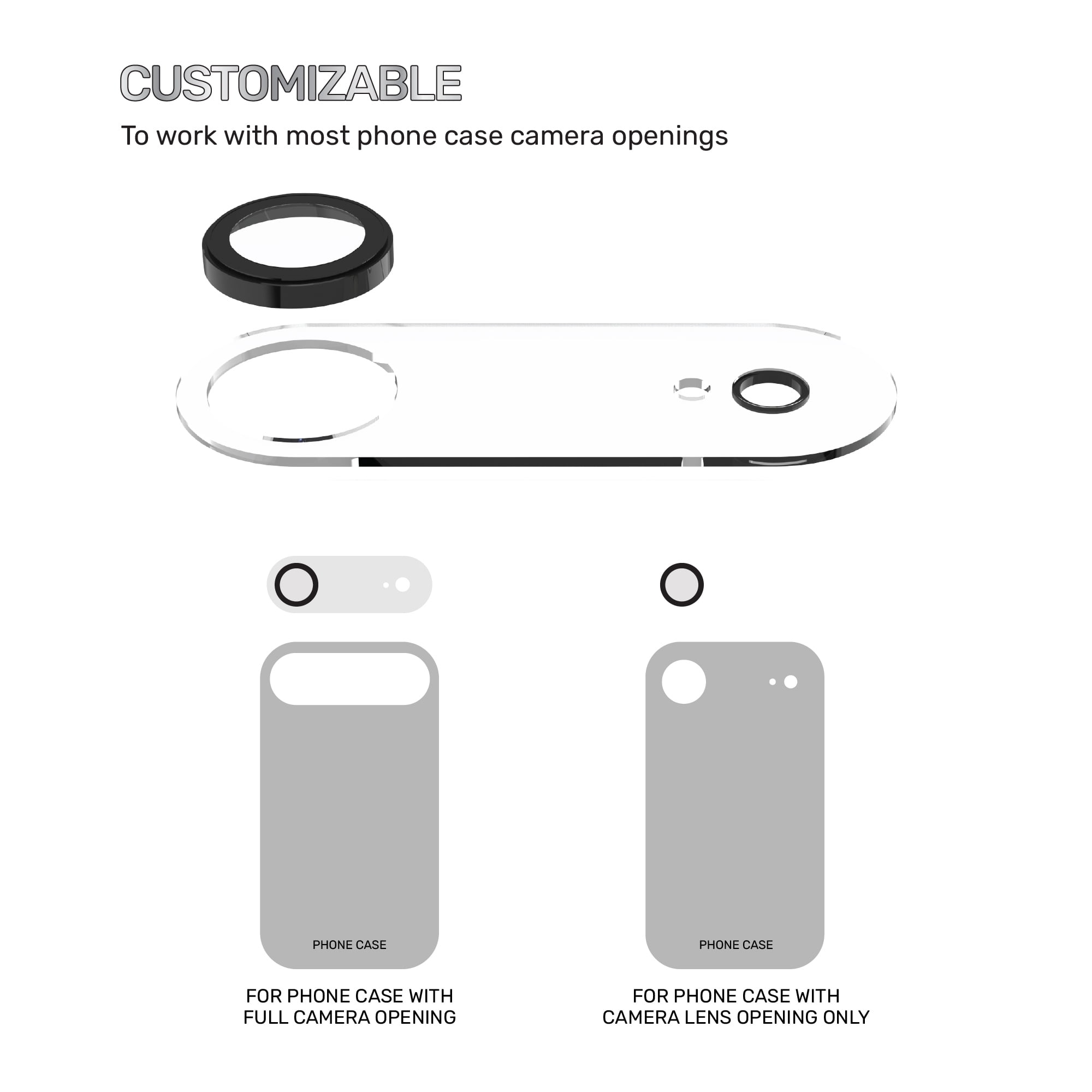 DuraGlass Camera Glass Protector for iPhone 17 Air