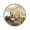 Round 24"x24", variant on BYNIUA Round Bathroom Wall Mirror, 24"x24"Antique Gold Metal Chain Frame Vanity Mirror, Wall Mounted Decorative Circle Makeup Mirror for Bedroom, Living Room, Entryway