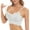 White, variant on Utoimkio Sports Bras for Women High Support Large Bust Fashion Woman's Lace Beauty Back Solid Strap Wrap Hollow Out Bra Underwear