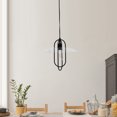thumbnail image 3 of Modern Pendant Light - 1 Light Metal Hanging Lamp for Kitchen Dining Entryway, 3 of 9