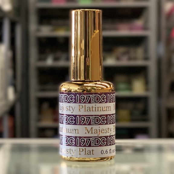 DND DC Soak Off Gel Polish - Platinum & Mermaid Collections - DC 197