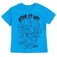 thumbnail image 6 of SEGA Sonic the Hedgehog Little Boys' Graphic T-Shirt and Athletic Shorts Set Royal Blue and Navy Sonic, Knuckles and Tails, 6 of 8