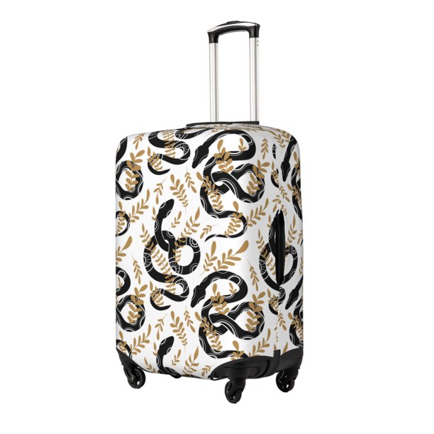 Balery Snake Funda de equipaje, fundas para maletas, elástica, lavable, protector de maletas, compatible con maletas de 18 a 32 pulgadas-Large