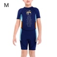 thumbnail image 2 of Niños Trajes de buceo de una pieza Secado rápido Neopreno Traje de Neopreno Traje de baño para niños Buceo Snorkeling Surfing Natación Azul oscuro M 2.5mm sidaley OD003681-07, 2 of 7