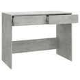 thumbnail image 5 of vidaXL Desk Concrete Grey 101x50x76.5 cm Engineered Wood, 5 of 5