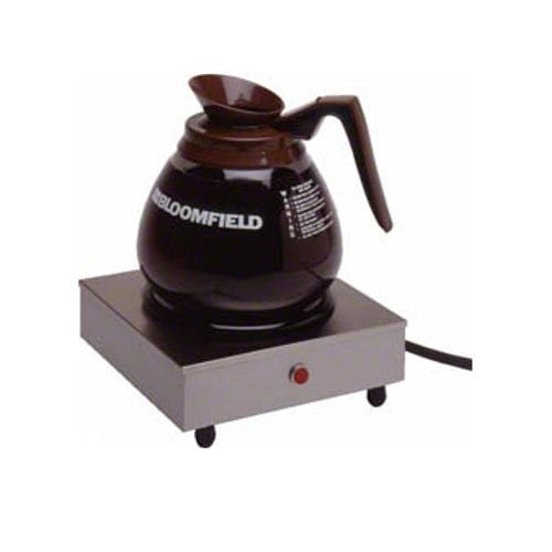 7 1//2 Width Bloomfield 8851S Coffee Warmer 1-Station 3 Height Stainless Steel 7 1//2 Depth