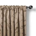 thumbnail image 4 of Elrene Home Fashions Mia Beaded Scallop Valance, Taupe, 52" x 19", 4 of 6